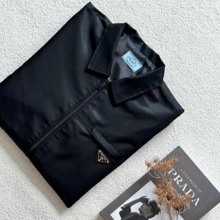 프라다 남성 리나일론 셔츠 자켓 레플리카 남자 명품 의류 봄자켓